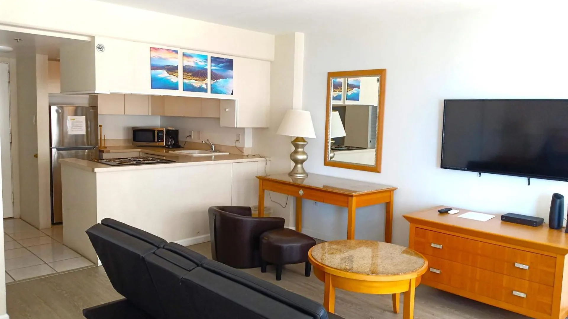 Ilikai Apt 1042 - Spacious Studio With Ocean-Lagoon Views Honolulu Tatil Evi