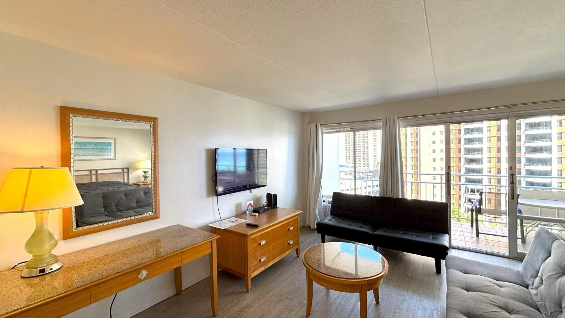 Ilikai Apt 1042 - Spacious Studio With Ocean-Lagoon Views Honolulu Tatil Evi